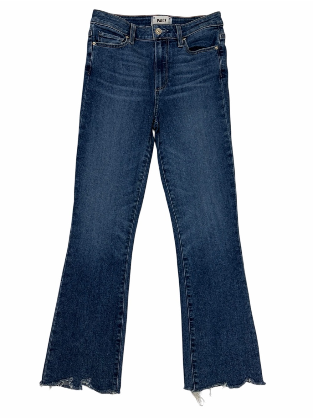 Paige High Rise Slim Flair Claudine Jeans